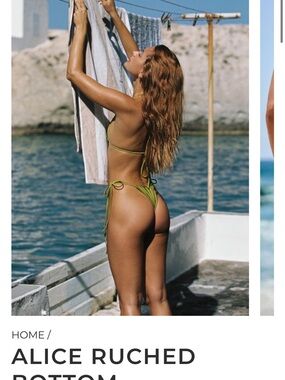 Koana Swim bikini, small top medium bottom